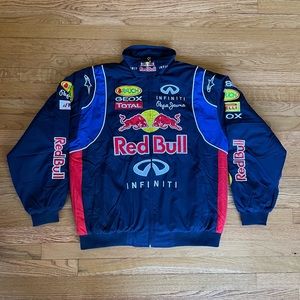 Formula 1 Red Bull Racing Jacket Men’s F1 Embroidered Retro Y2k Unisex